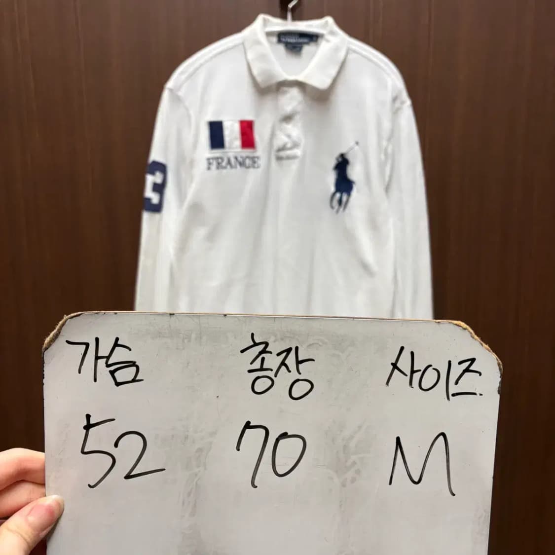 폴로 빅포니 프랑스 긴팔 카라티 M 상품이미지2