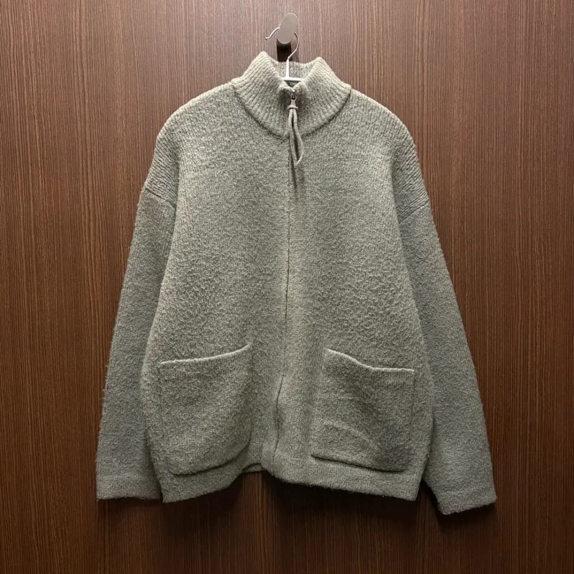 ZARA 자라 풀집 니트 집업 S-M (오버핏) 상품이미지1