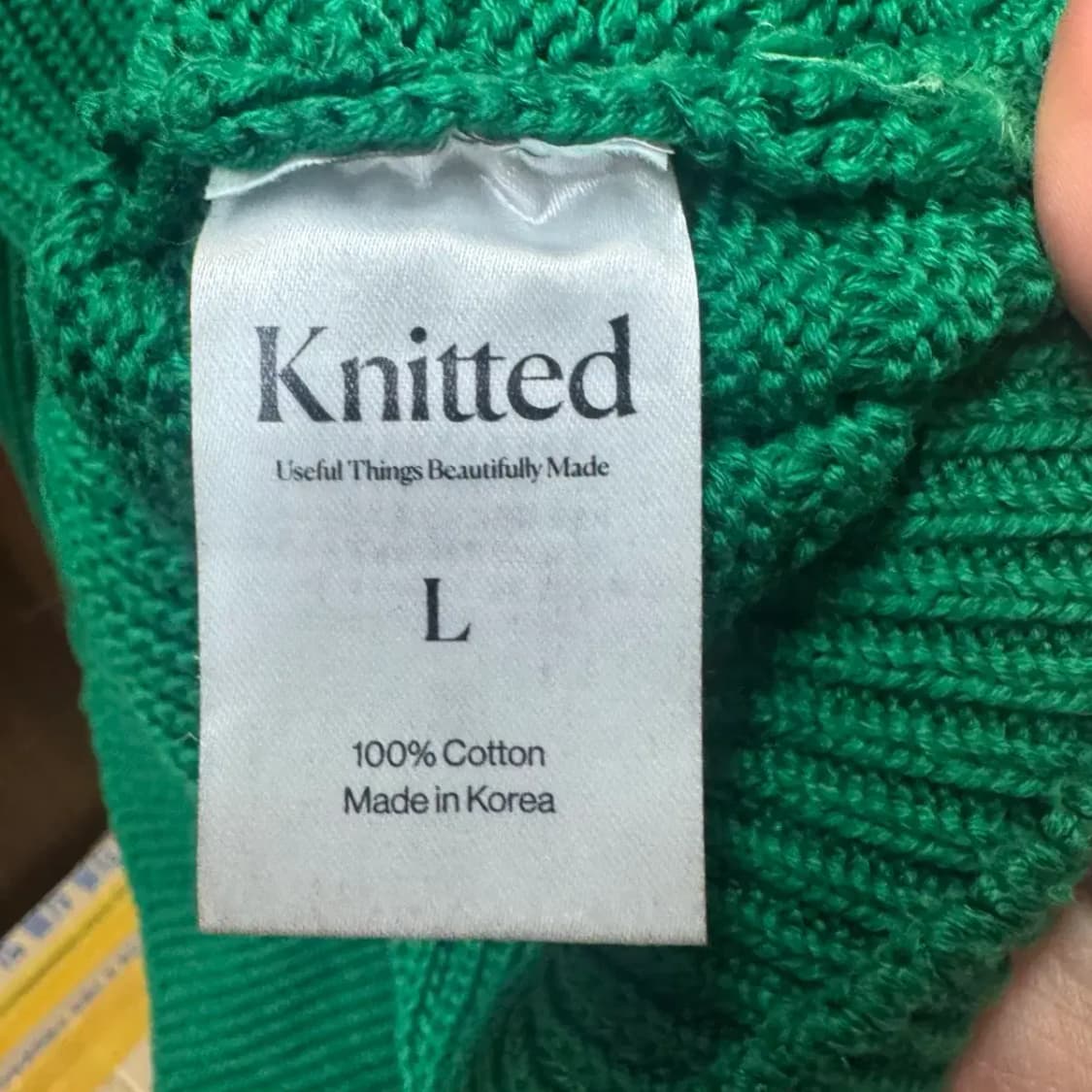 니티드 라운드 니트 L 상품이미지5