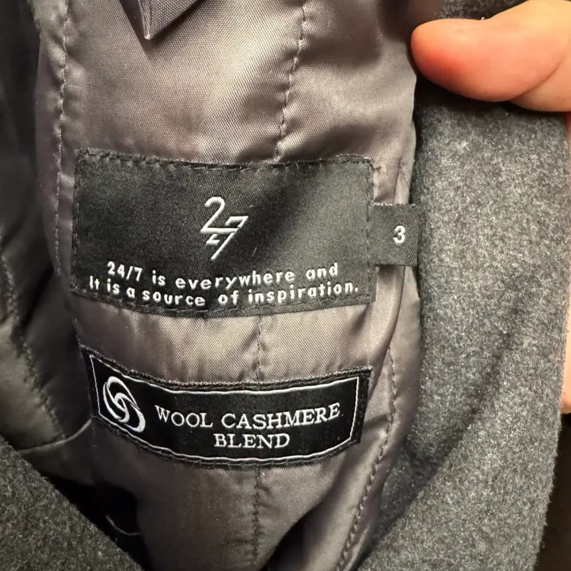 247시리즈 울 캐시미어 코트 3 사이즈 상품이미지5