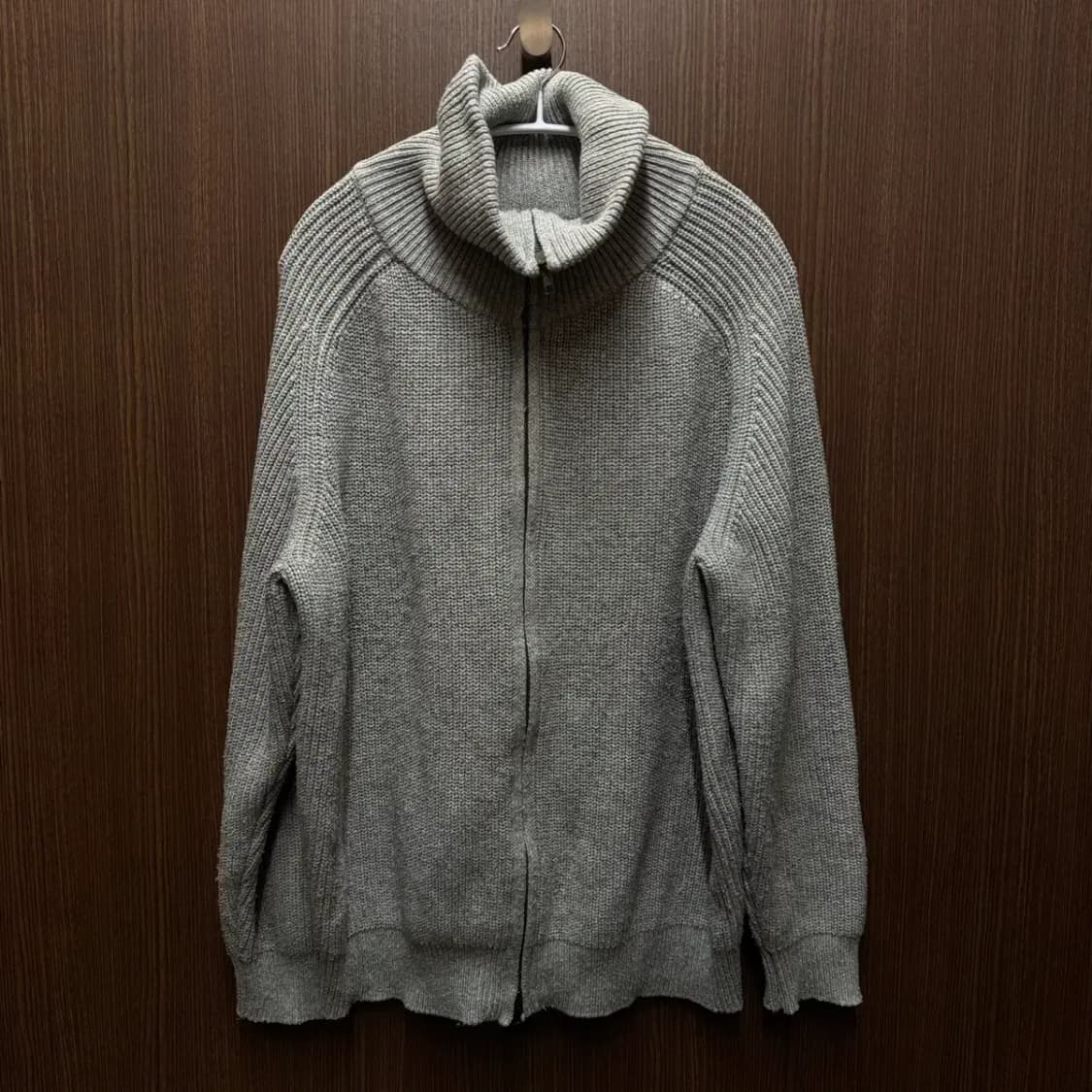 TAKEASY 2웨이 풀집 니트집업 S (루즈핏) 상품이미지1