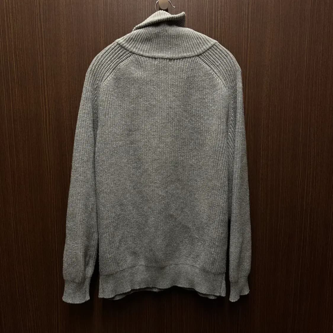 TAKEASY 2웨이 풀집 니트집업 S (루즈핏) 상품이미지3