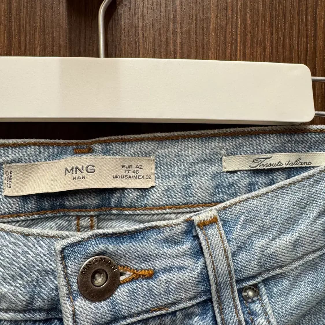 망고 mango 연청 청바지 데님 팬츠 32 상품이미지3