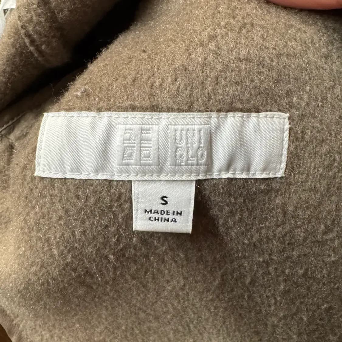 유니클로 여성 코트 S (오버핏) 상품이미지4