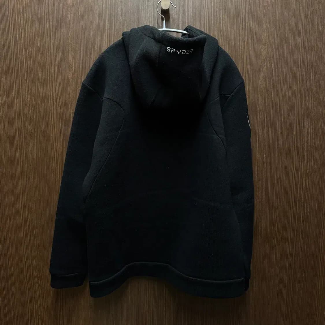 스파이더 후리스 니트 후드집업 XXL 상품이미지4