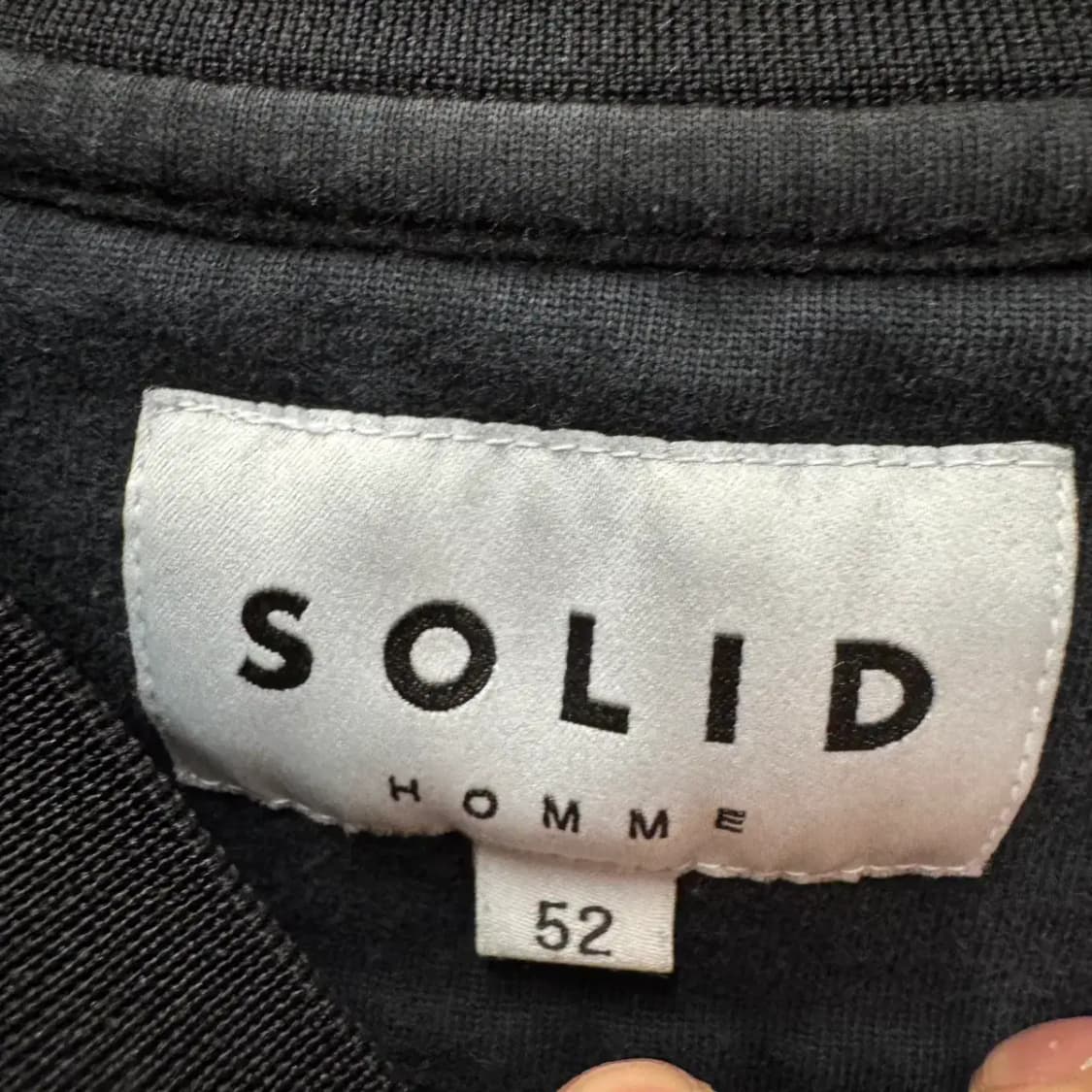 솔리드옴므 라운드 반팔 52 사이즈 상품이미지4