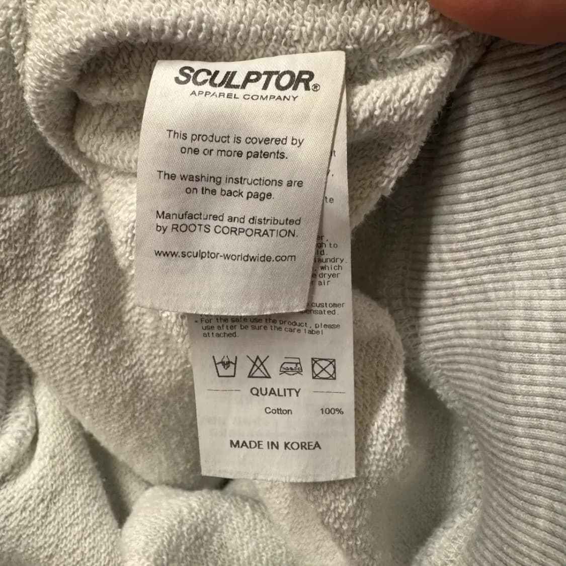 스컬프터 후드티 L 상품이미지5