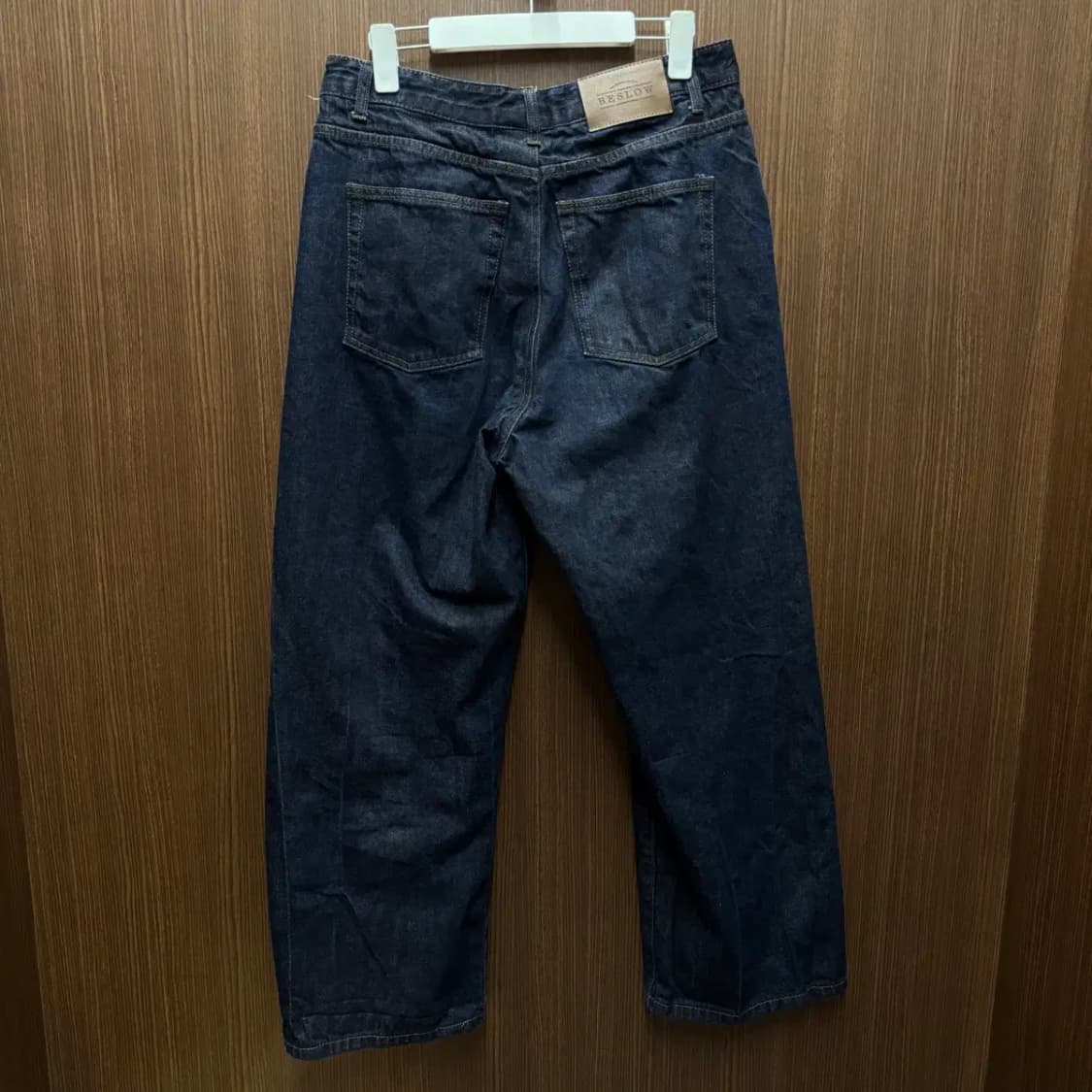 비슬로우 와이드 데님 팬츠 34 사이즈 상품이미지3