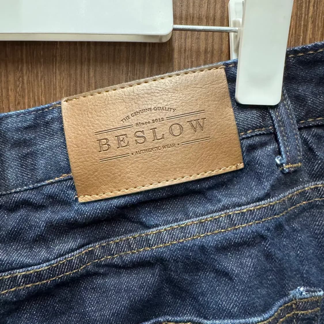 비슬로우 와이드 데님 팬츠 34 사이즈 상품이미지4