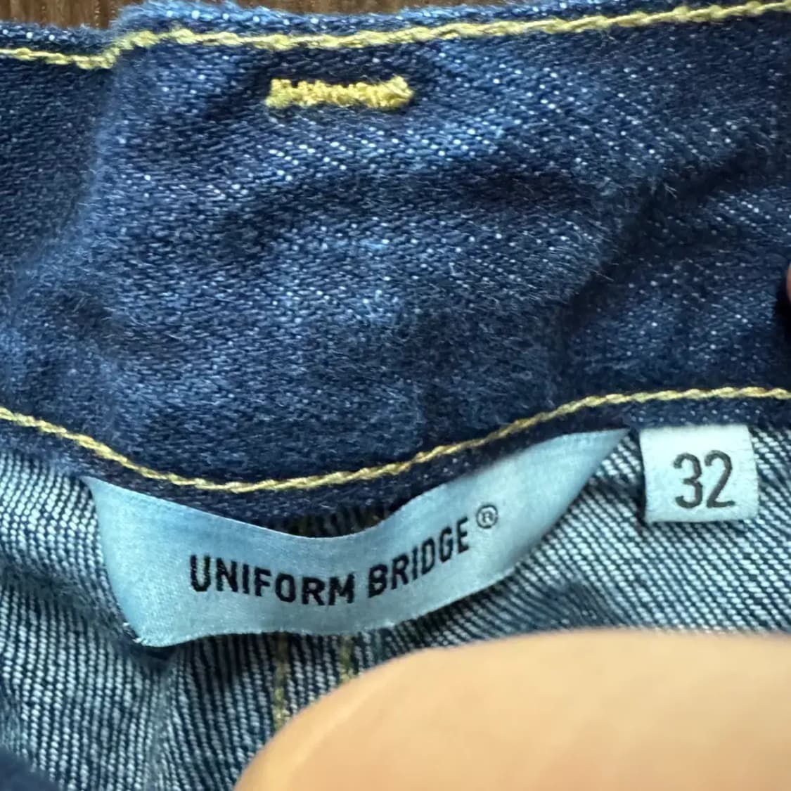 유니폼브릿지 데님 팬츠 32 사이즈 상품이미지4
