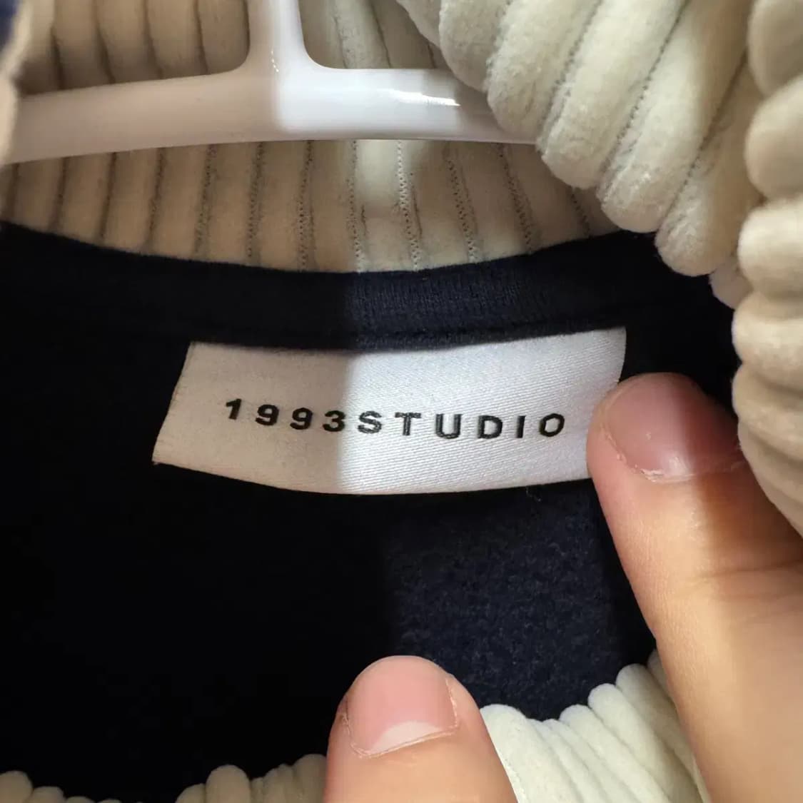 1993 스튜디오 반집업 맨투맨 Free 상품이미지3