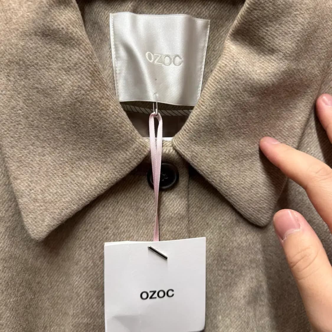 (새상품) OZOC 오조크 여성 코트 55 사이즈 상품이미지3