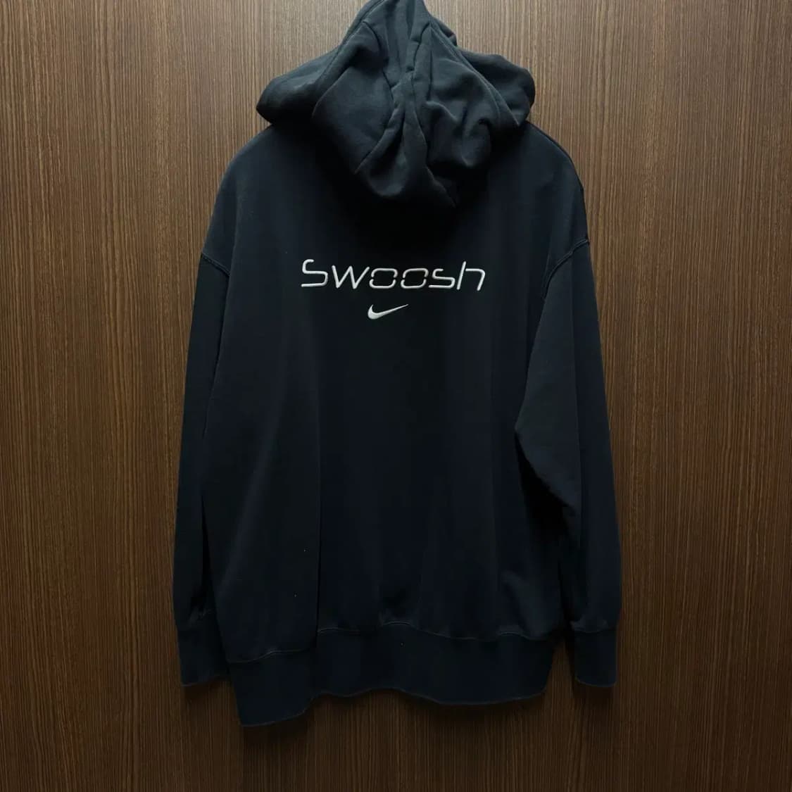 나이키 블랙 후드티 여성 L 상품이미지4