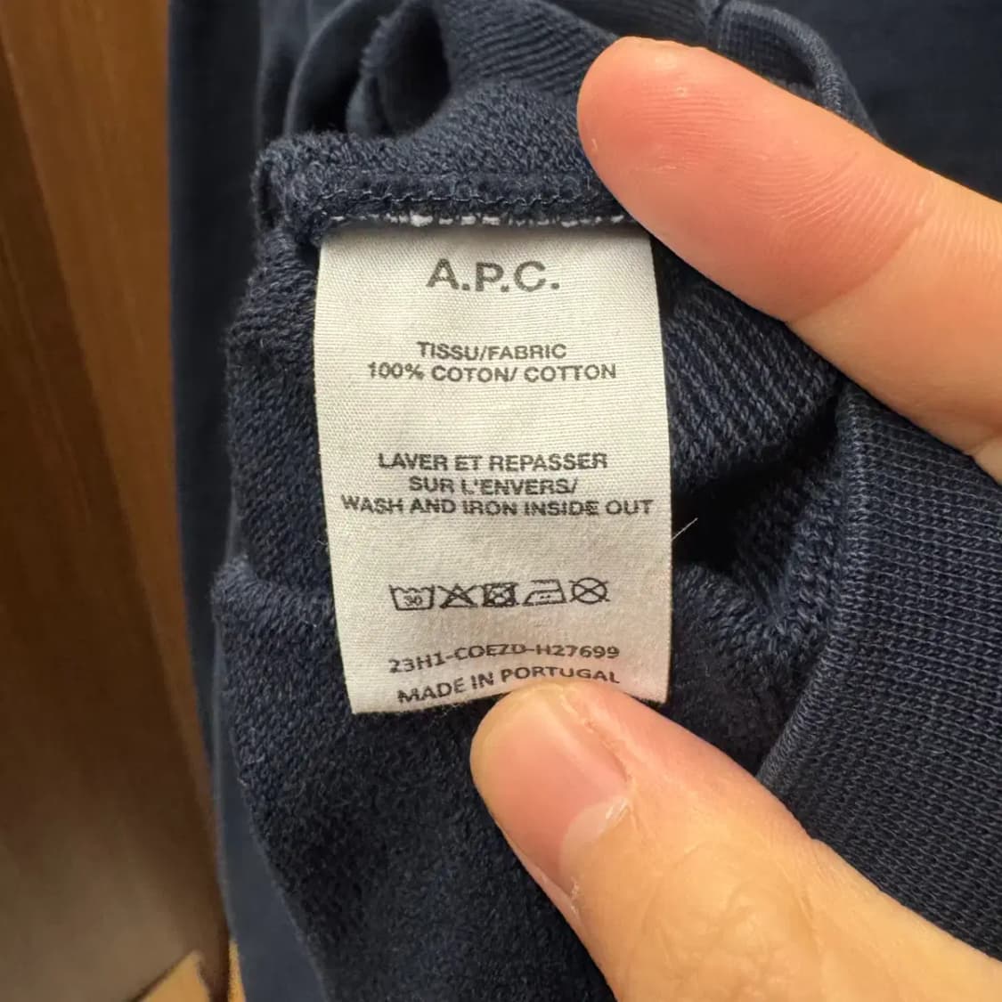 A.P.C 아페쎄 라운드 맨투맨 XL 상품이미지5