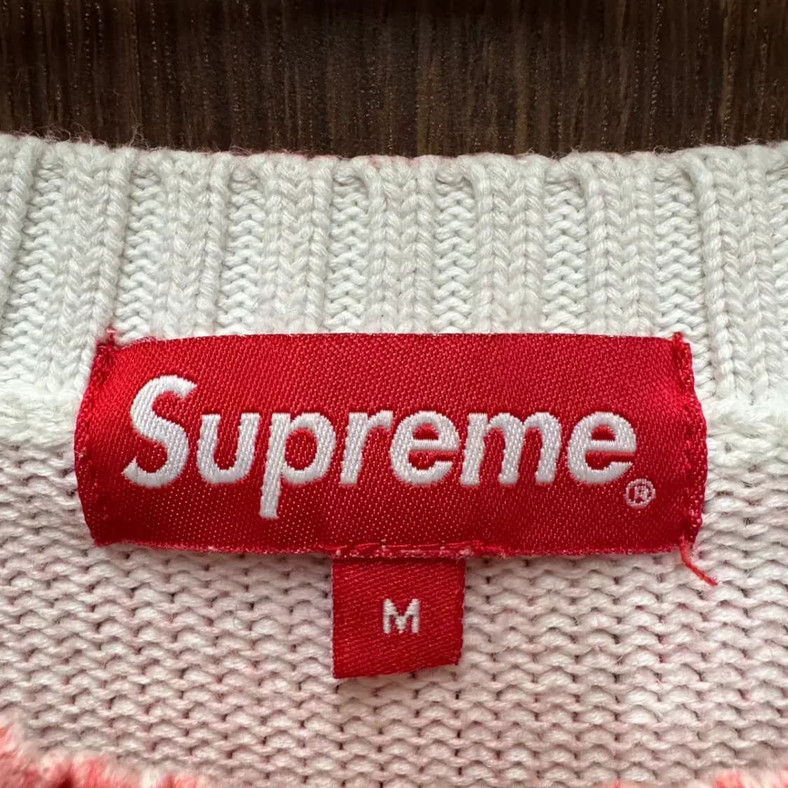 슈프림 워시드 니트 M 상품이미지3