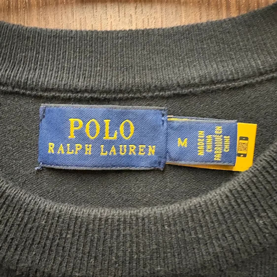 폴로 최신라벨 니트 여성 M (블랙) 상품이미지3