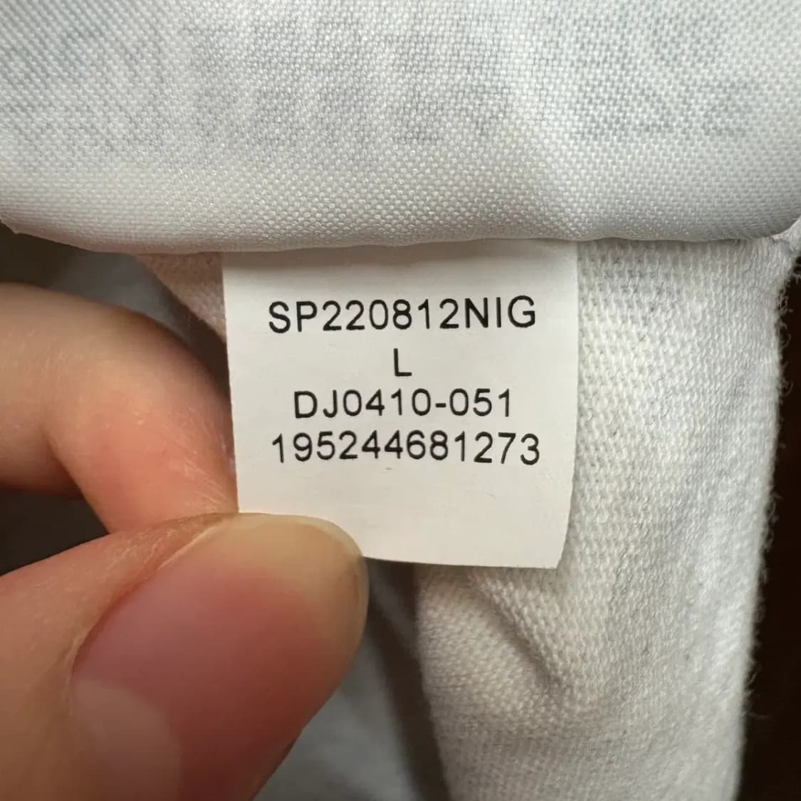 나이키 조던 긴팔 롱슬리브 L 상품이미지6