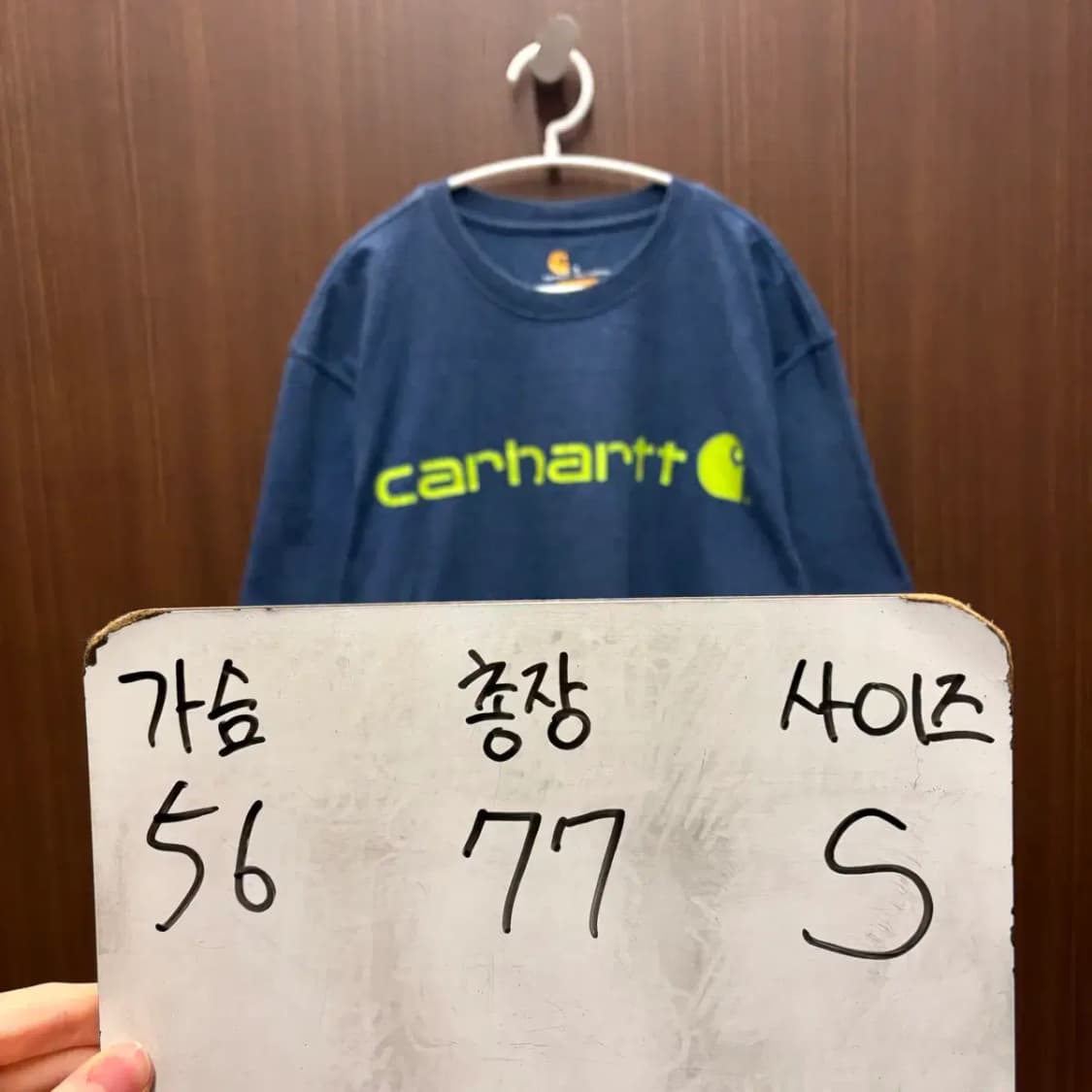 칼하트 라운드 반팔 S 상품이미지2