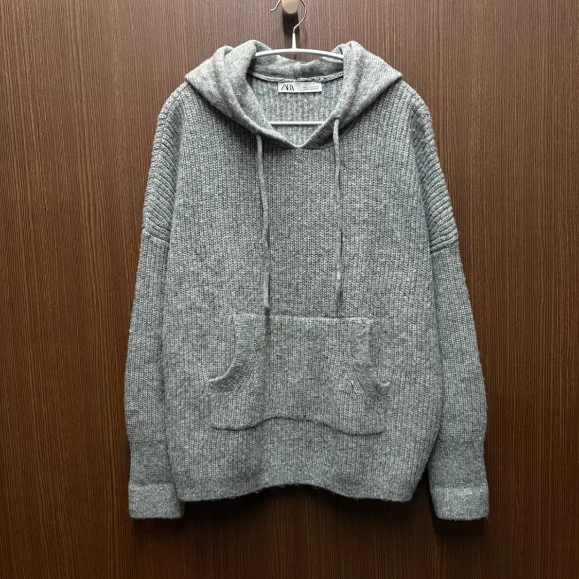 ZARA 자라 니트 후드 M 상품이미지1