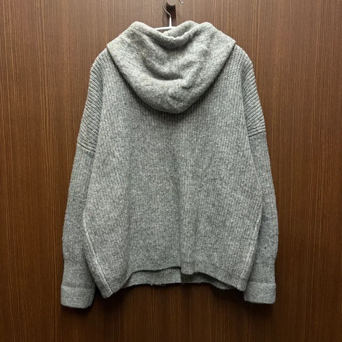 ZARA 자라 니트 후드 M 상품이미지3