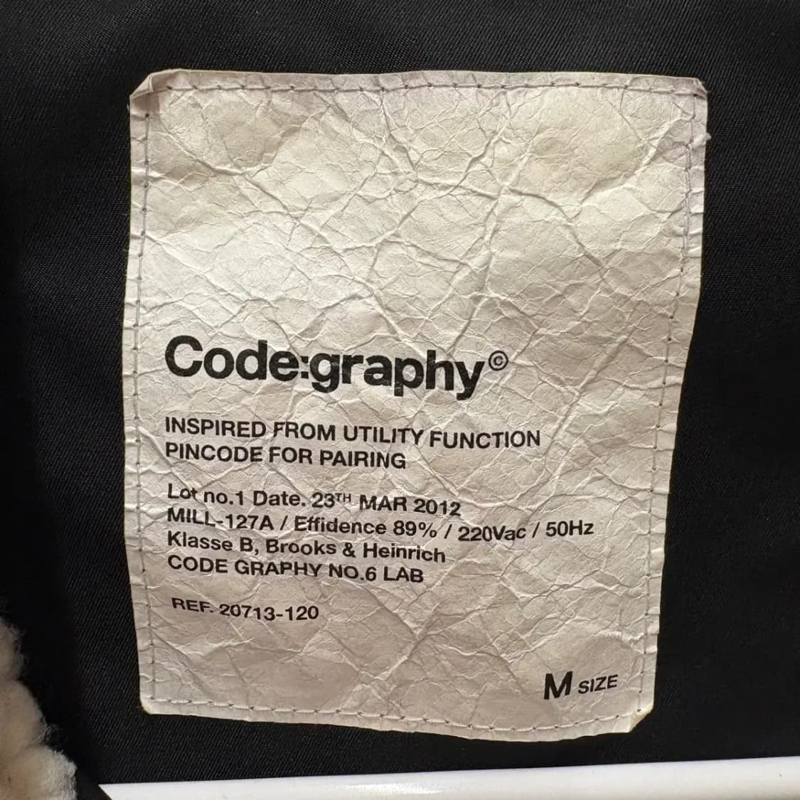 코드그라피 양털 자켓 점퍼 M 상품이미지4