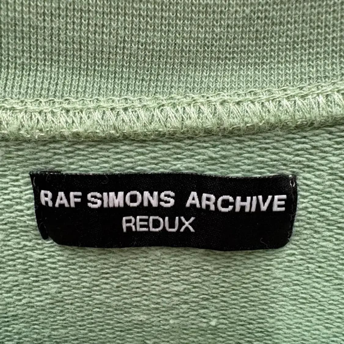 라프시몬스 아카이브 네브라스카 리덕스 맨투맨 3 사이즈 상품이미지4