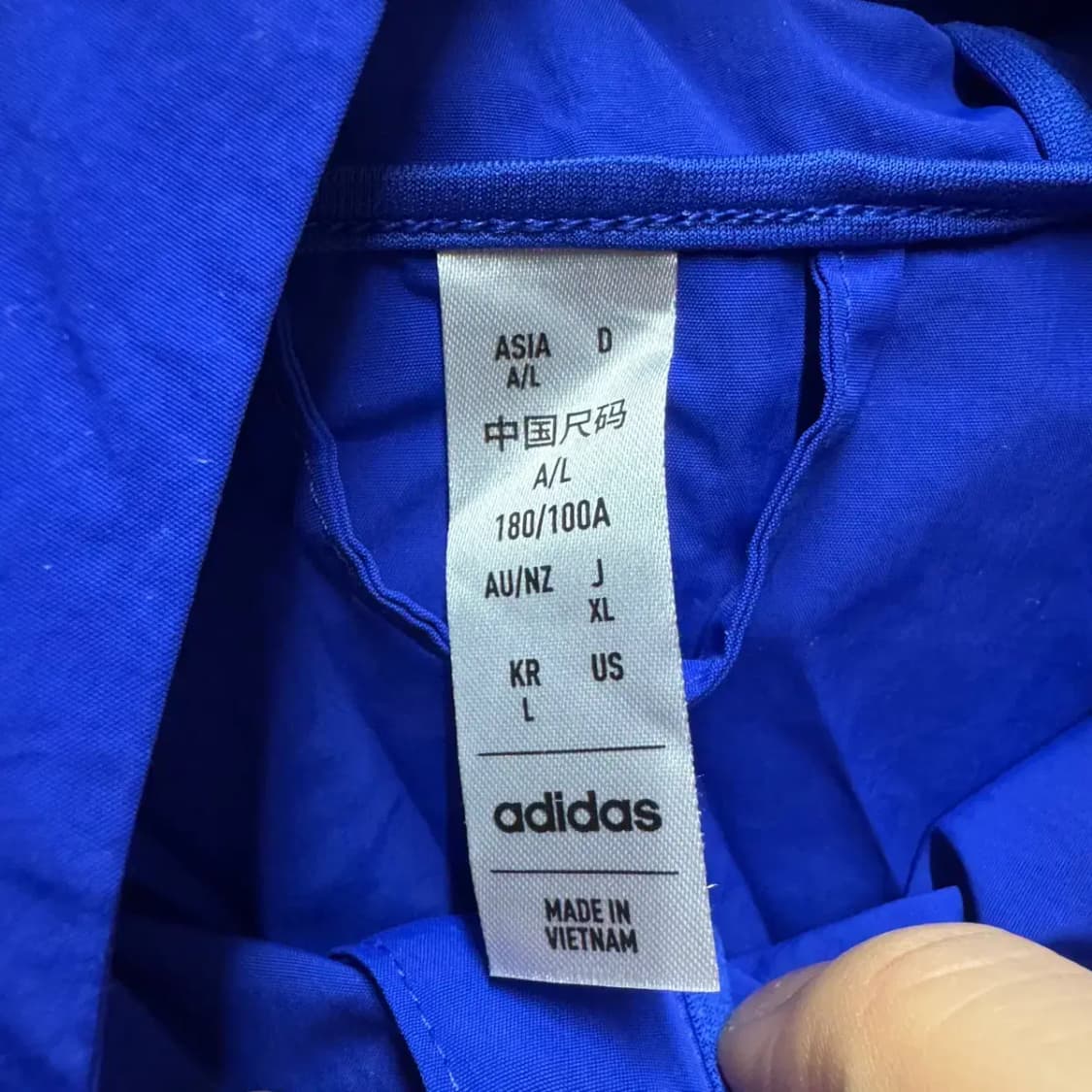 아디다스 러닝 경량 피니셔 바람막이 L 상품이미지3