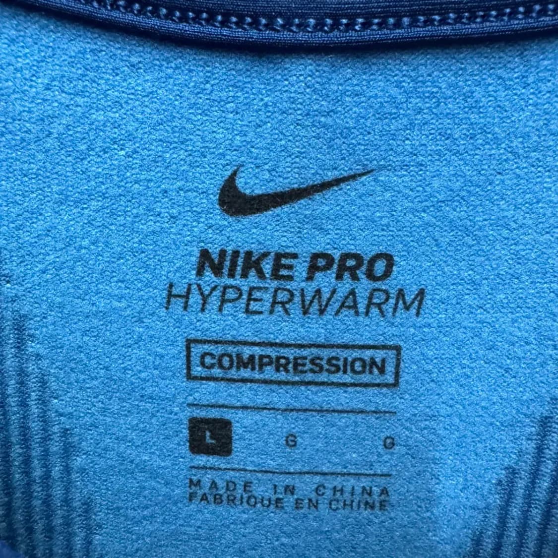 나이키 프로 하이퍼웜 목폴라 긴팔 L 상품이미지3