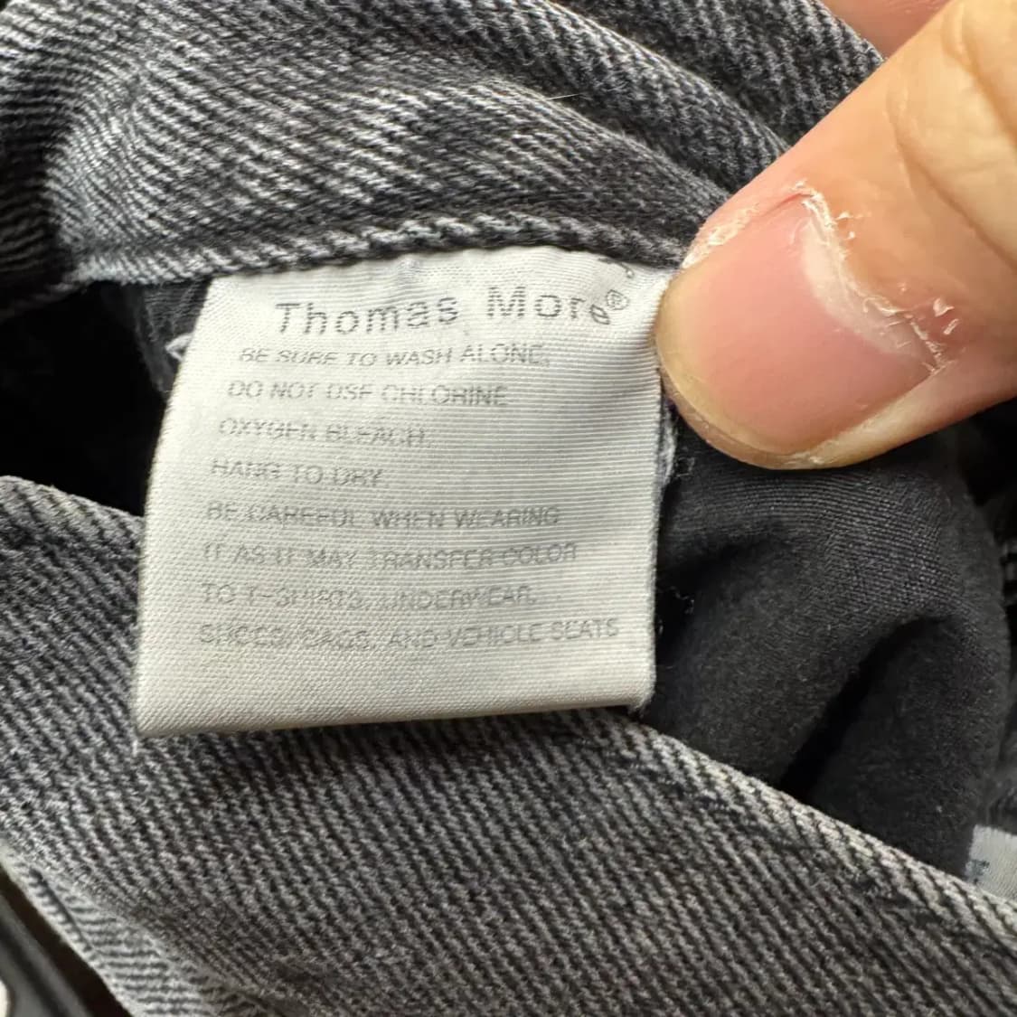 토마스모어 데님 팬츠 M 상품이미지5