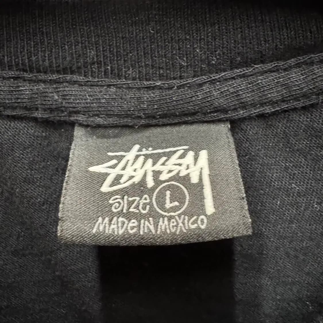 스투시 라운드 반팔 L 상품이미지3