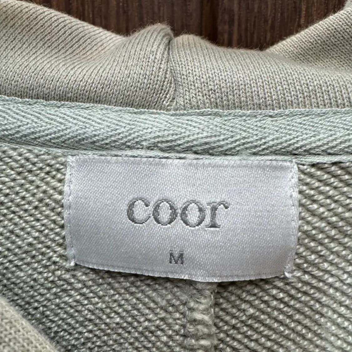 coor 쿠어 후드티 M 상품이미지3