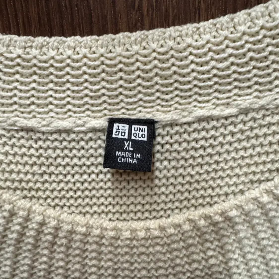 유니클로 라운드 니트 XL 상품이미지3