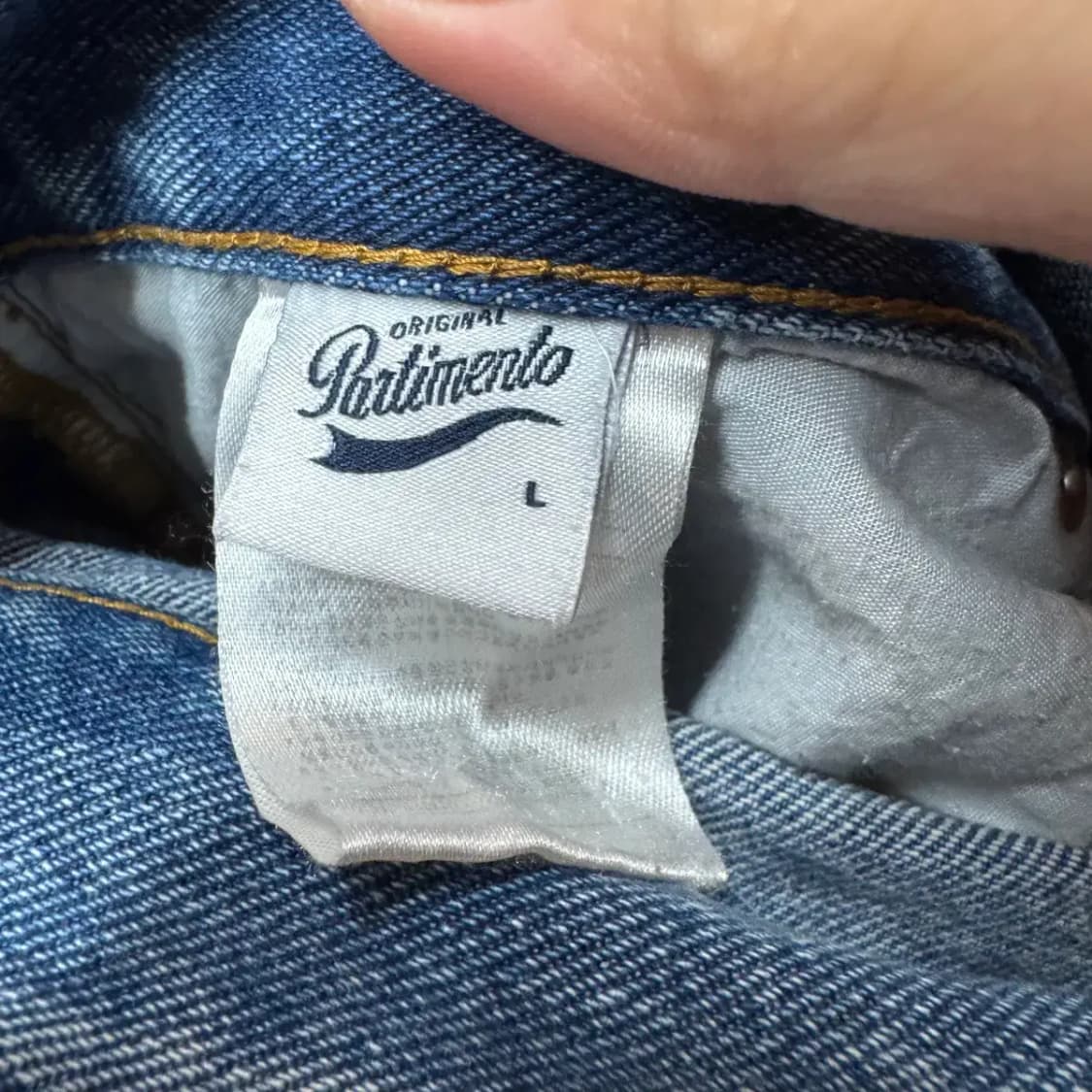 파르티멘토 데님 팬츠 L 상품이미지4