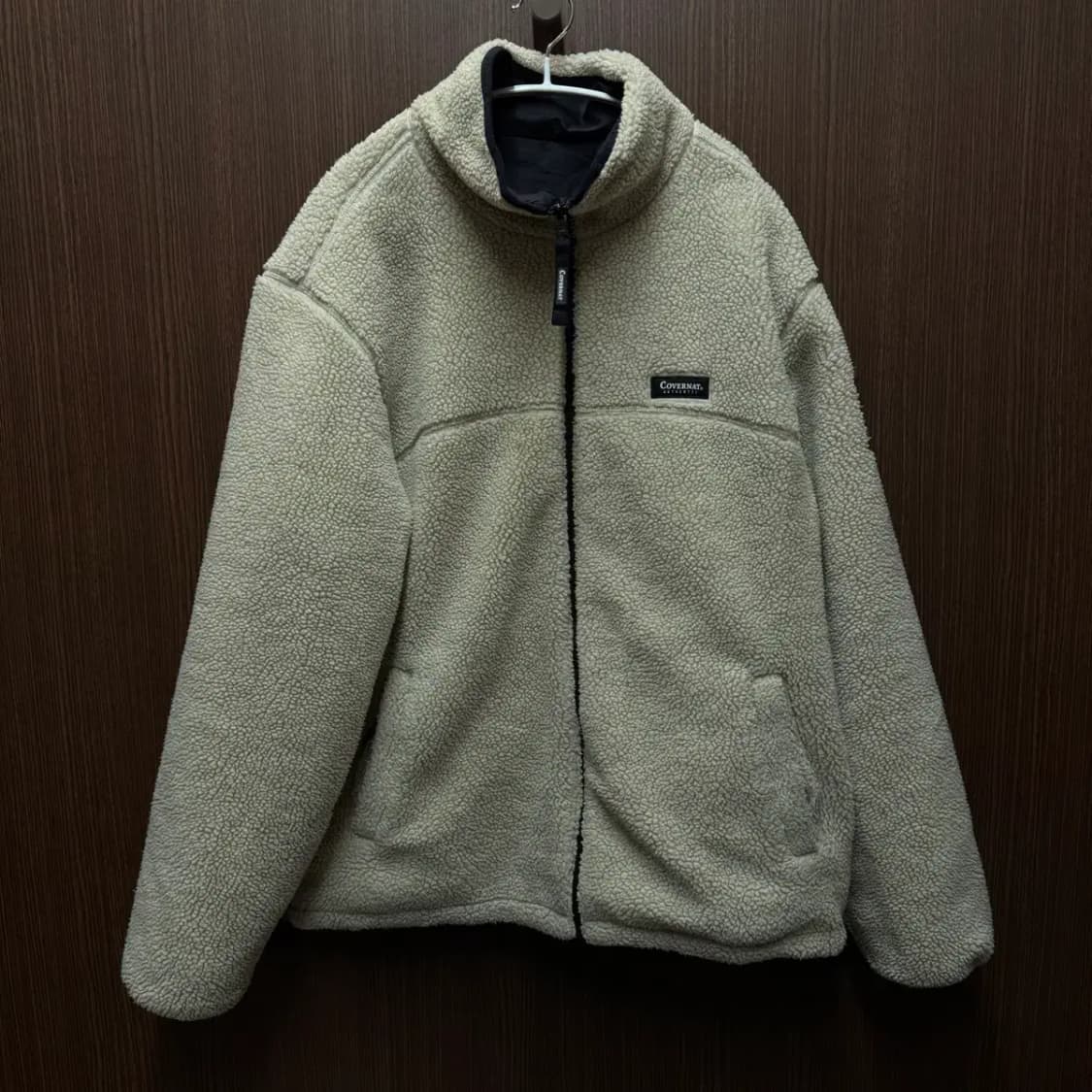커버낫 양면 패딩/후리스 집업 점퍼 L 상품이미지4