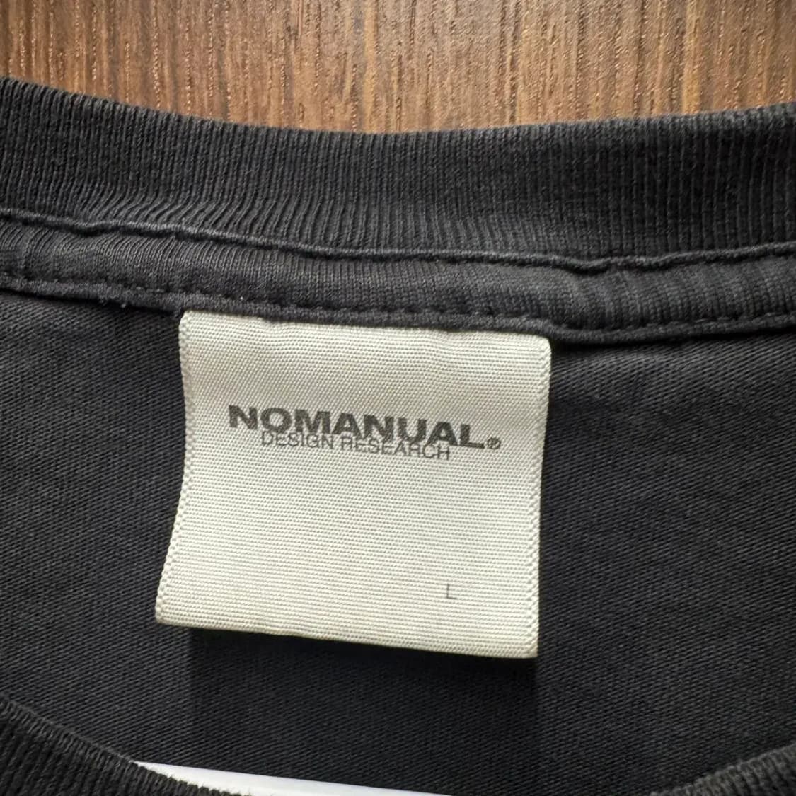 노매뉴얼 라운드 반팔 L 상품이미지3