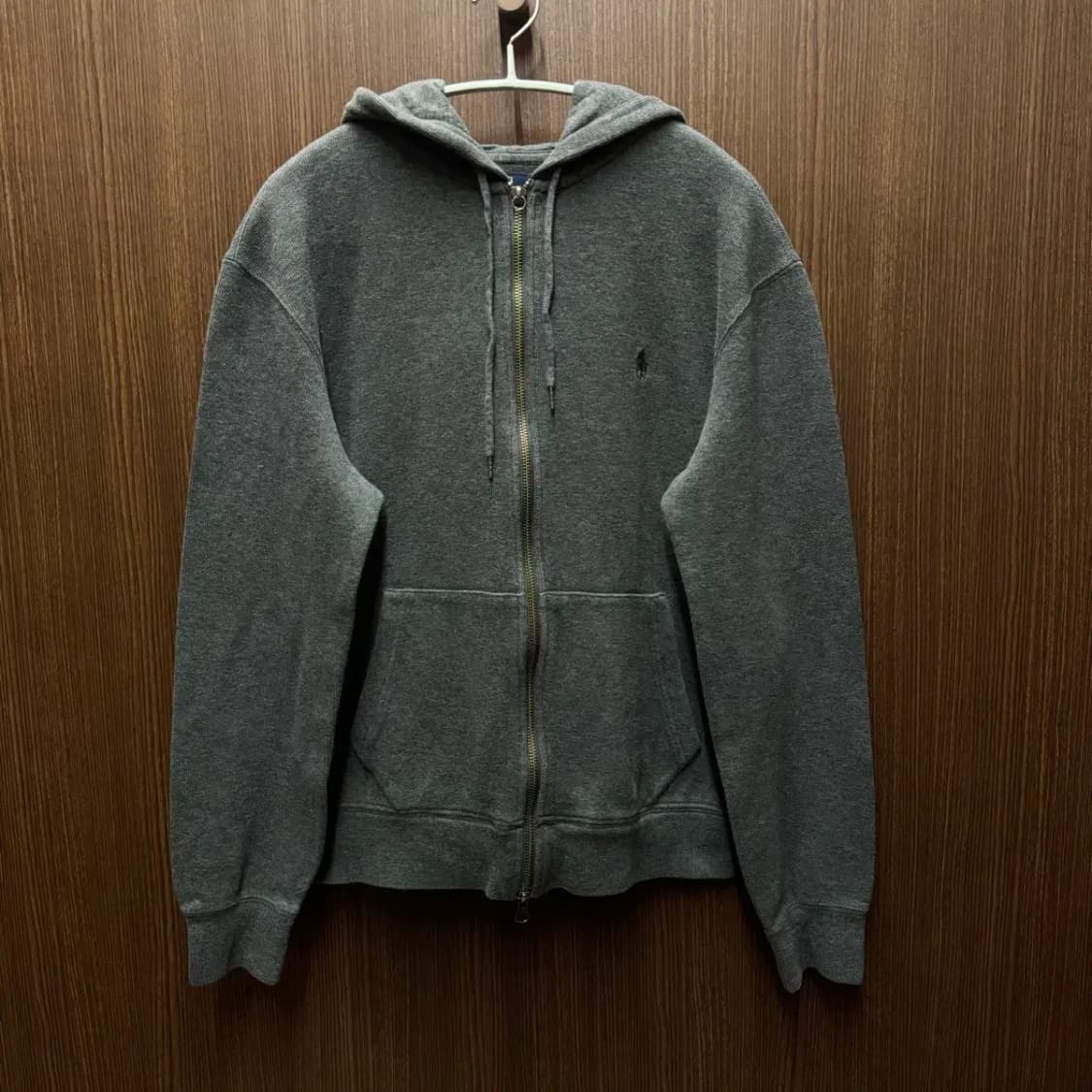 폴로 니트 후드집업 L 상품이미지1
