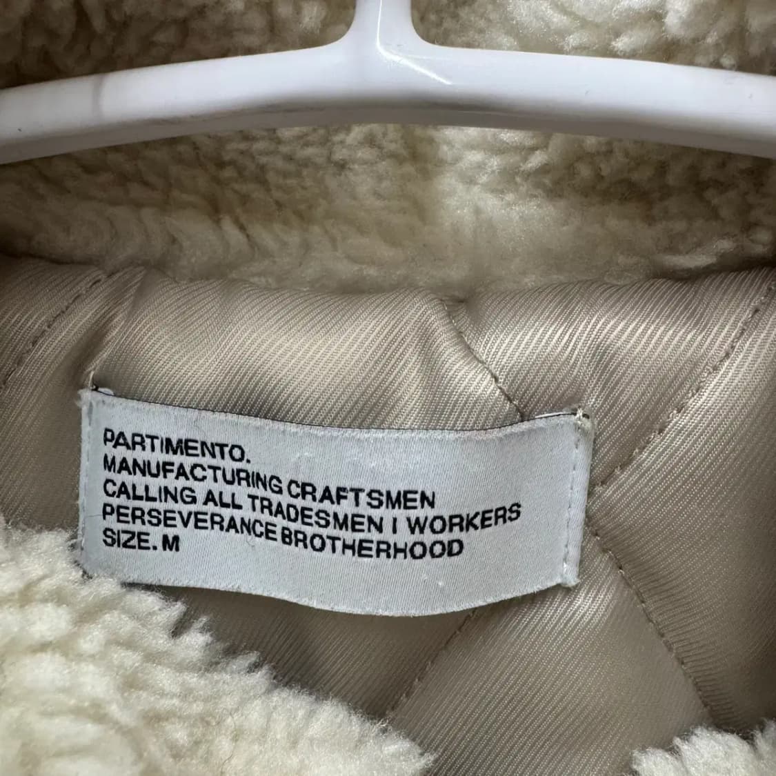 파르티멘토 풀집 점퍼 M 상품이미지3