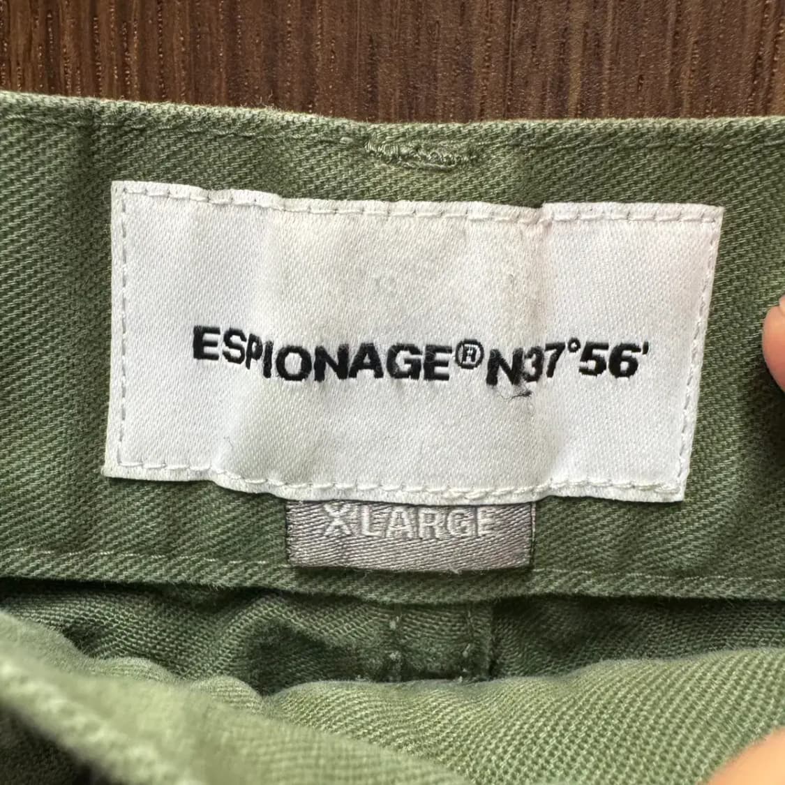 에스피오나지 올리브 팬츠 XL 상품이미지3