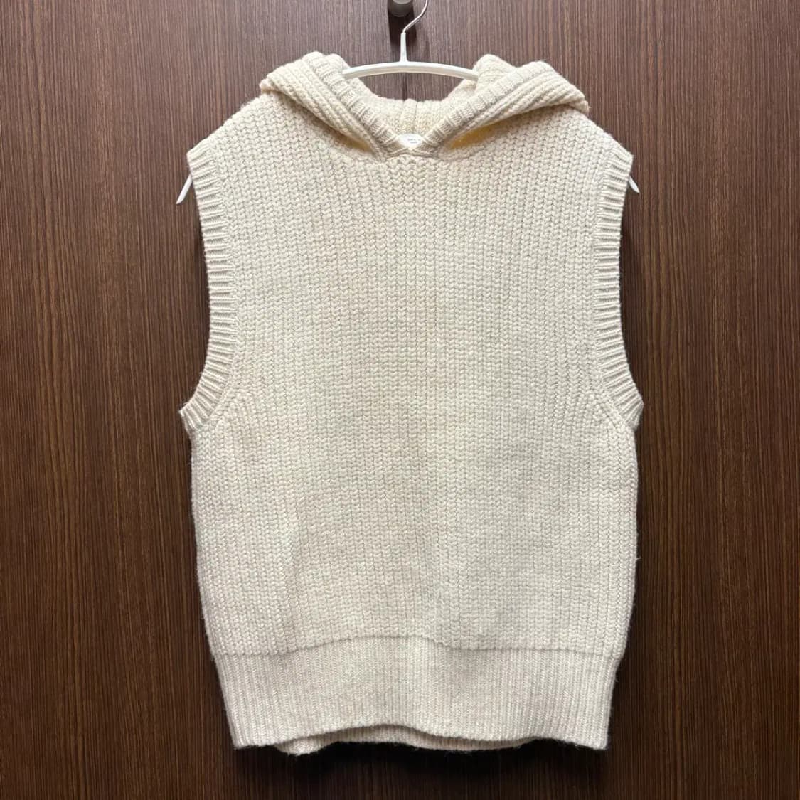 ZARA 자라 니트 후드 조끼 S 상품이미지1