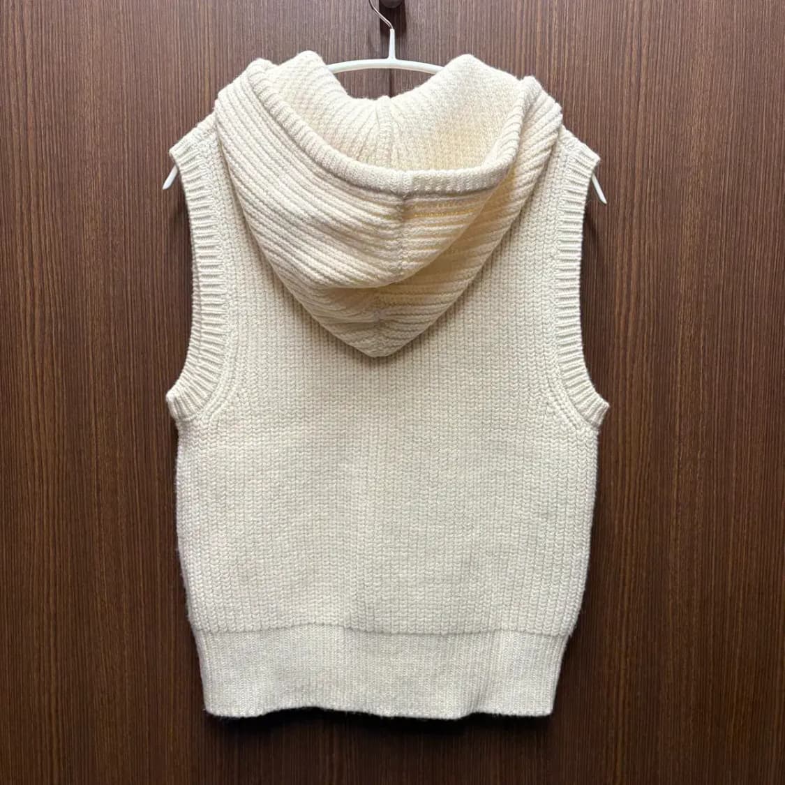 ZARA 자라 니트 후드 조끼 S 상품이미지3