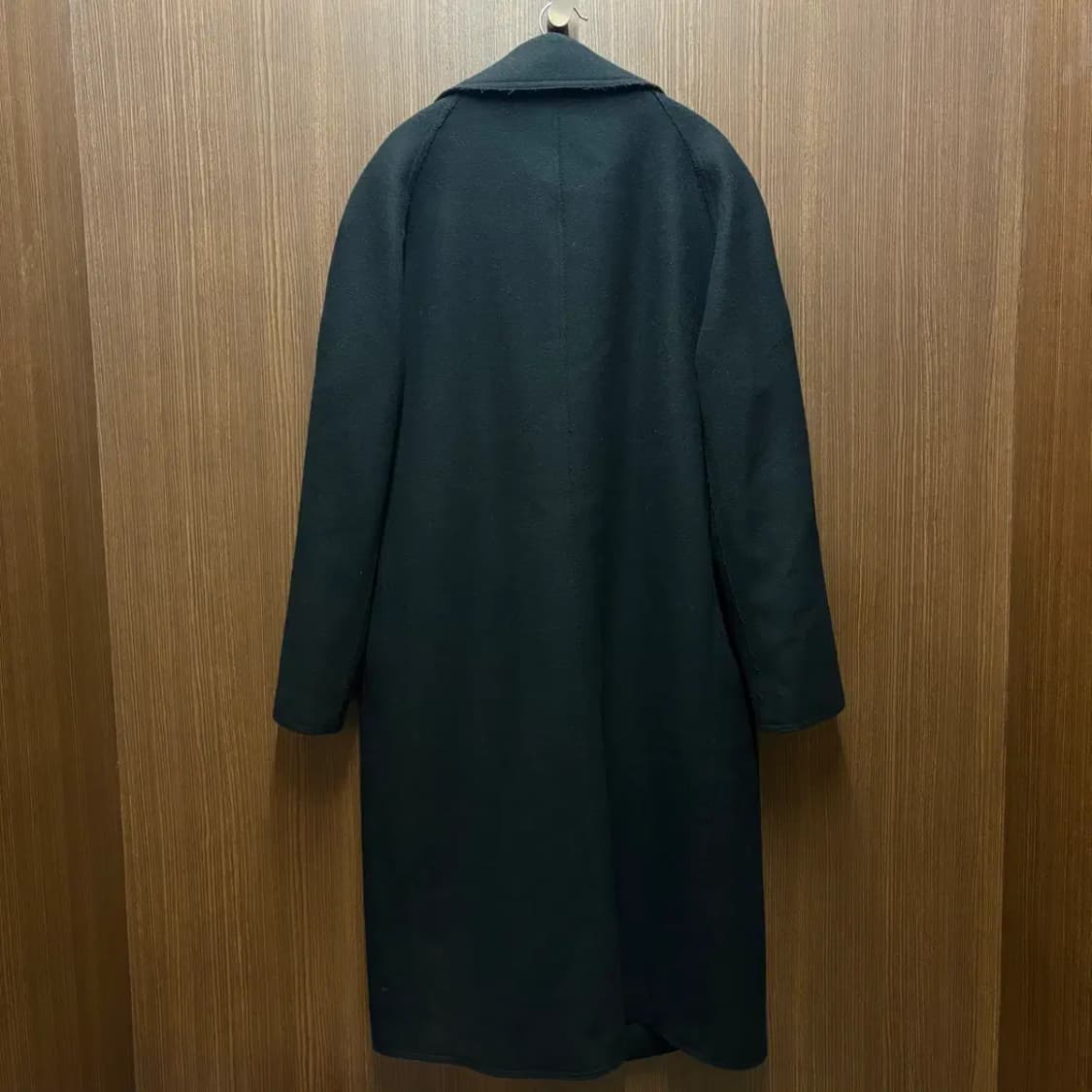 코모도 블랙 롱코트 105 상품이미지3