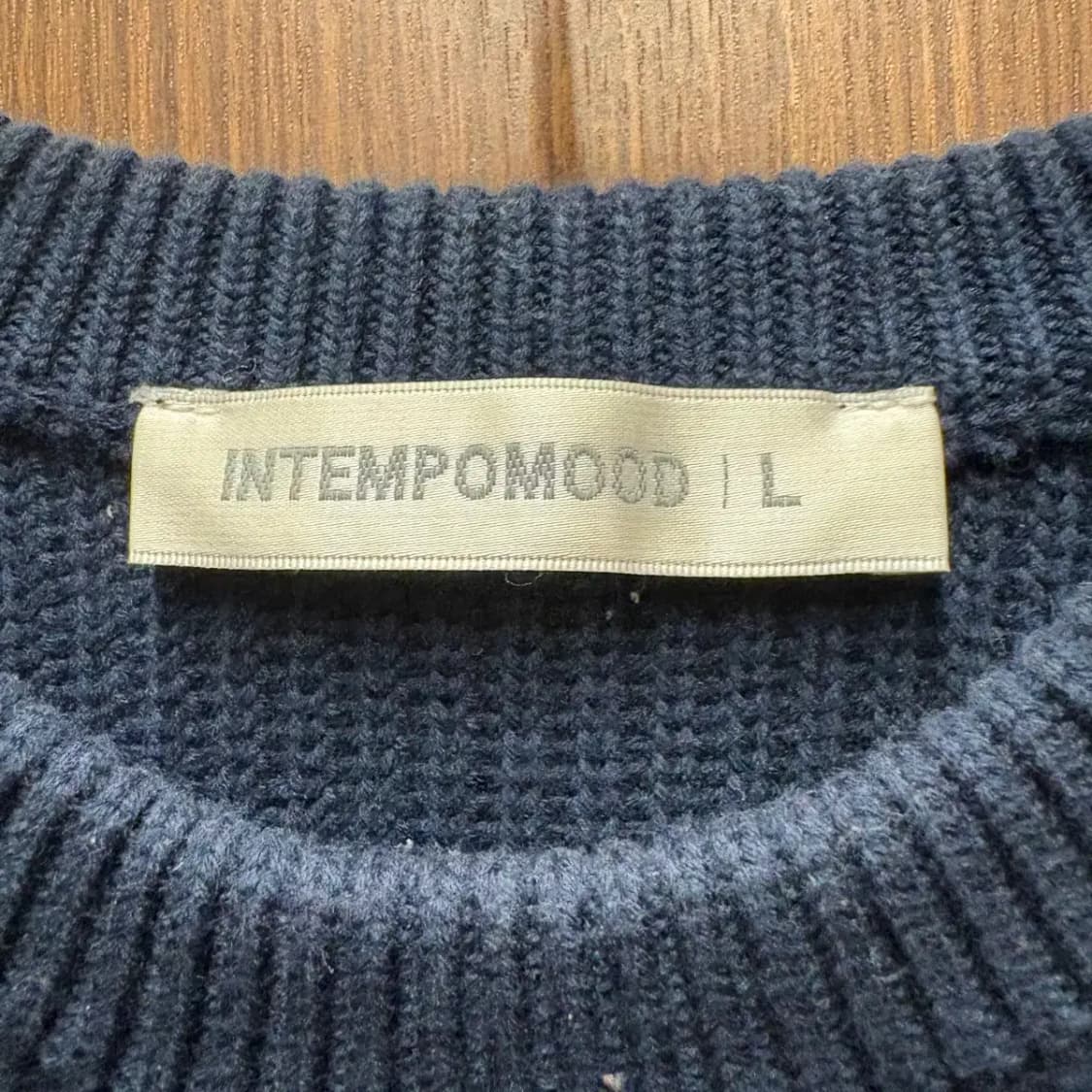 인템포무드 라운드 니트 L 상품이미지3