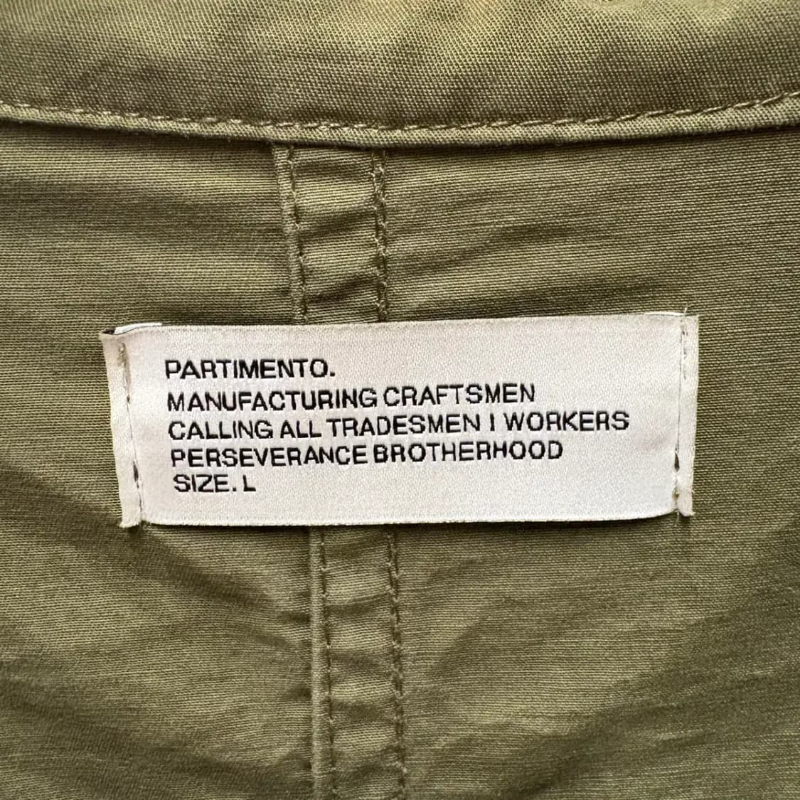 파르티멘토 야상 자켓 L 상품이미지4