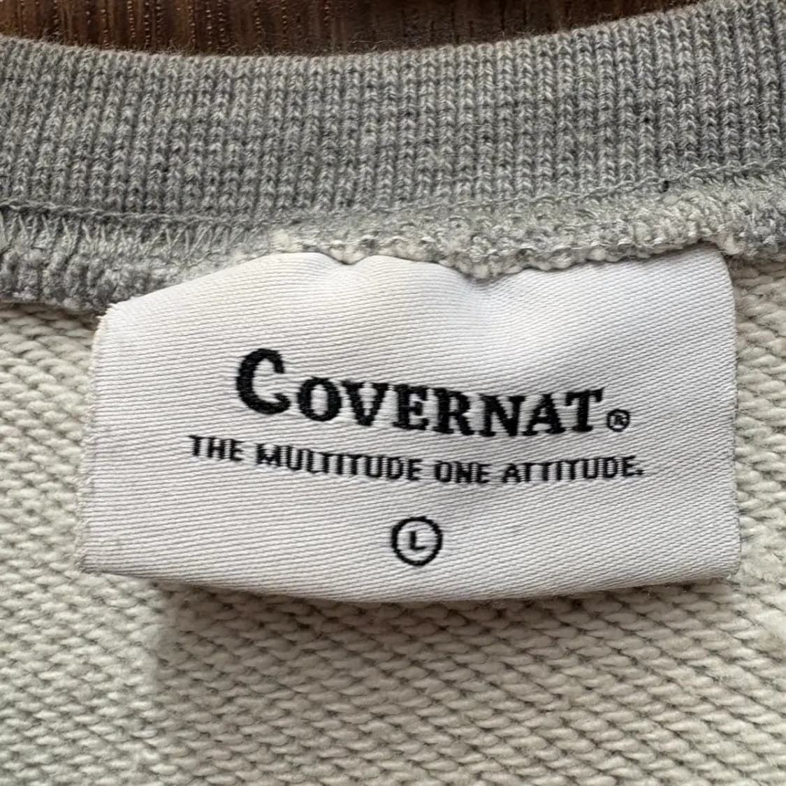 커버낫 라운드 맨투맨 L 상품이미지4