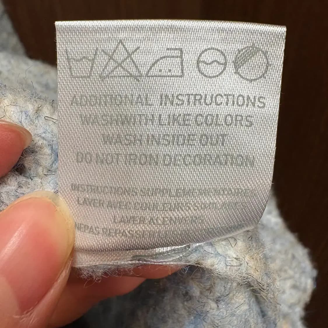 젠틀커버 라운드 니트 L 상품이미지5