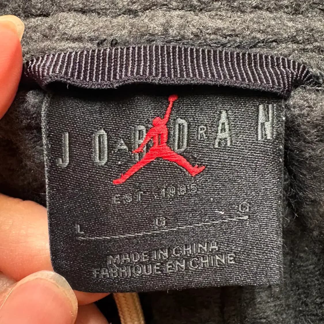 나이키 조던 후리스 조거팬츠 L 상품이미지4