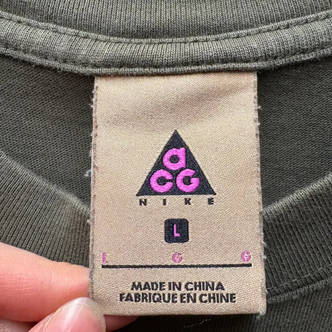 나이키 ACG 라운드 반팔 L 상품이미지3