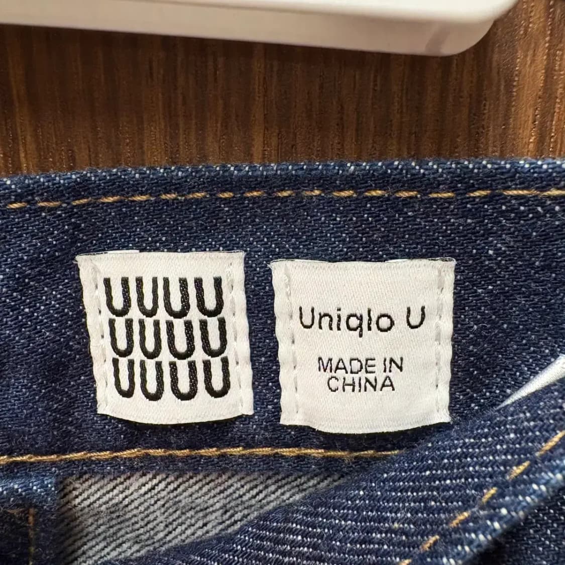 유니클로 U 진청 데님 팬츠 32 사이즈 상품이미지3