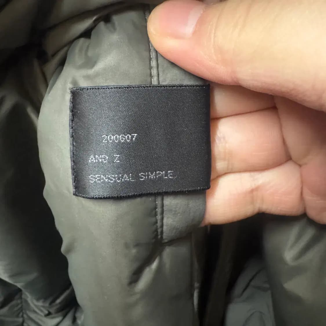 앤드지 패딩 코트 105 상품이미지5