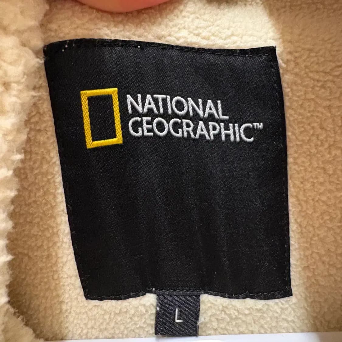 내셔널지오그래픽 뽀글이 롱 후리스 집업 L 상품이미지4